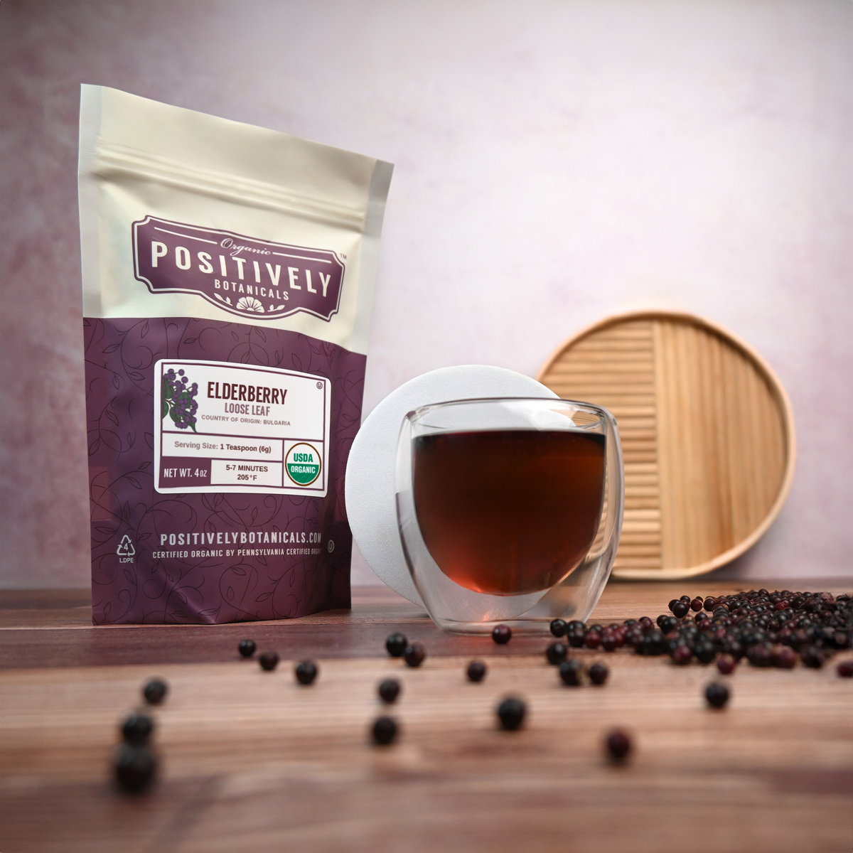 Organic Elderberry - Loose Leaf Botanical