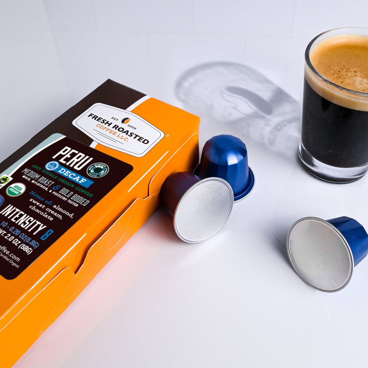 Organic Peru Decaf MMTP - Espresso Capsules