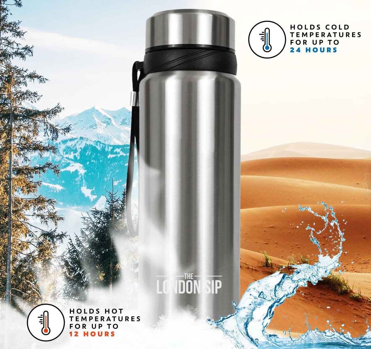 London Sip® Tea Infuser - 25 oz