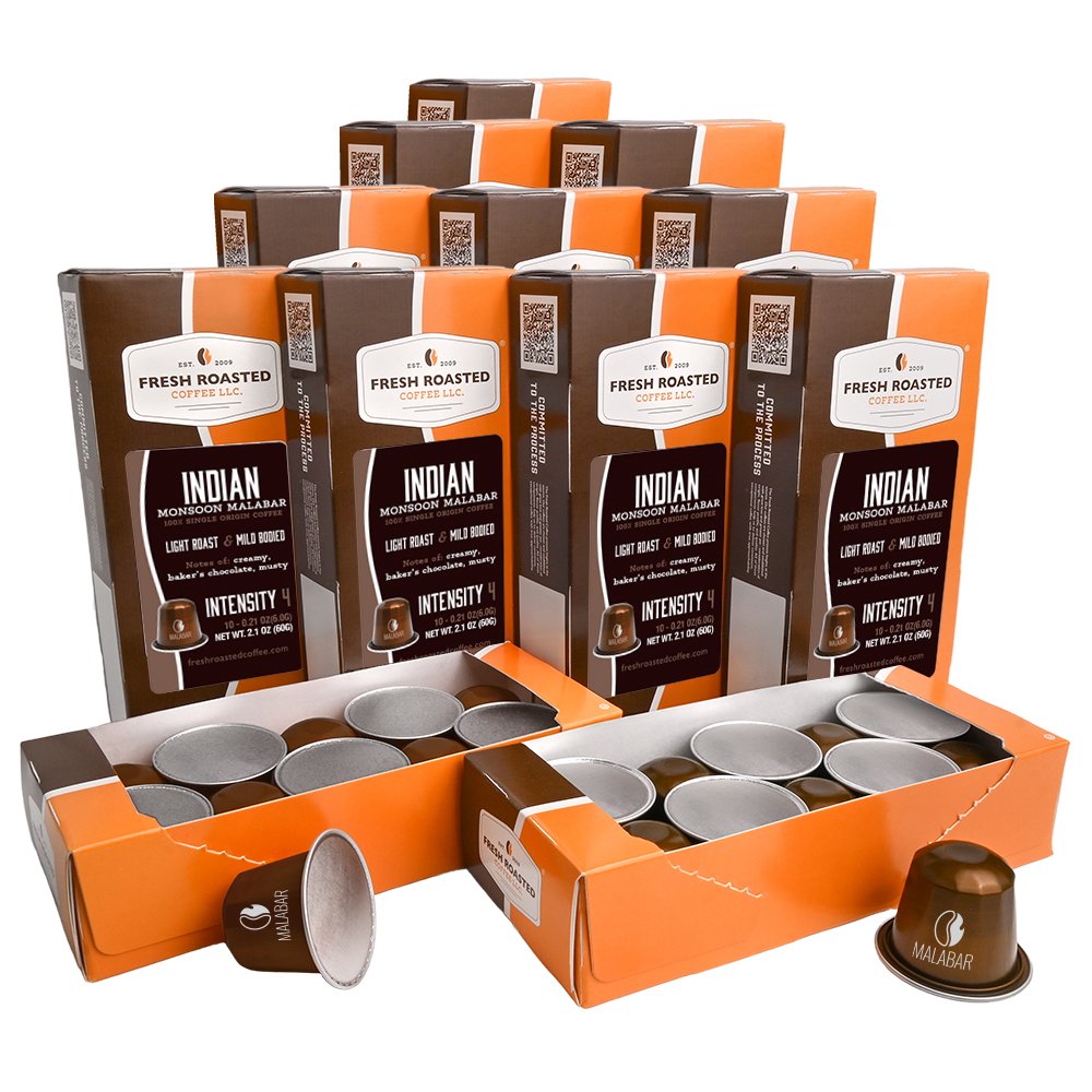 Indian Monsoon Malabar - Espresso Capsules