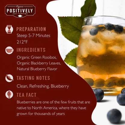 Organic Blueberry Bliss Rooibos - Loose Leaf Tea