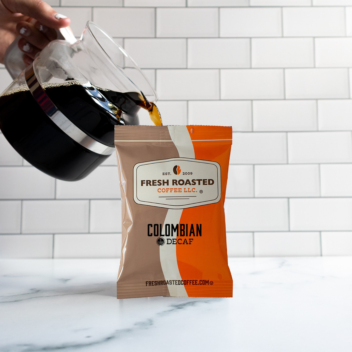 Colombian Water-Process Decaf, 2.25 oz - Coffee Portion Packs