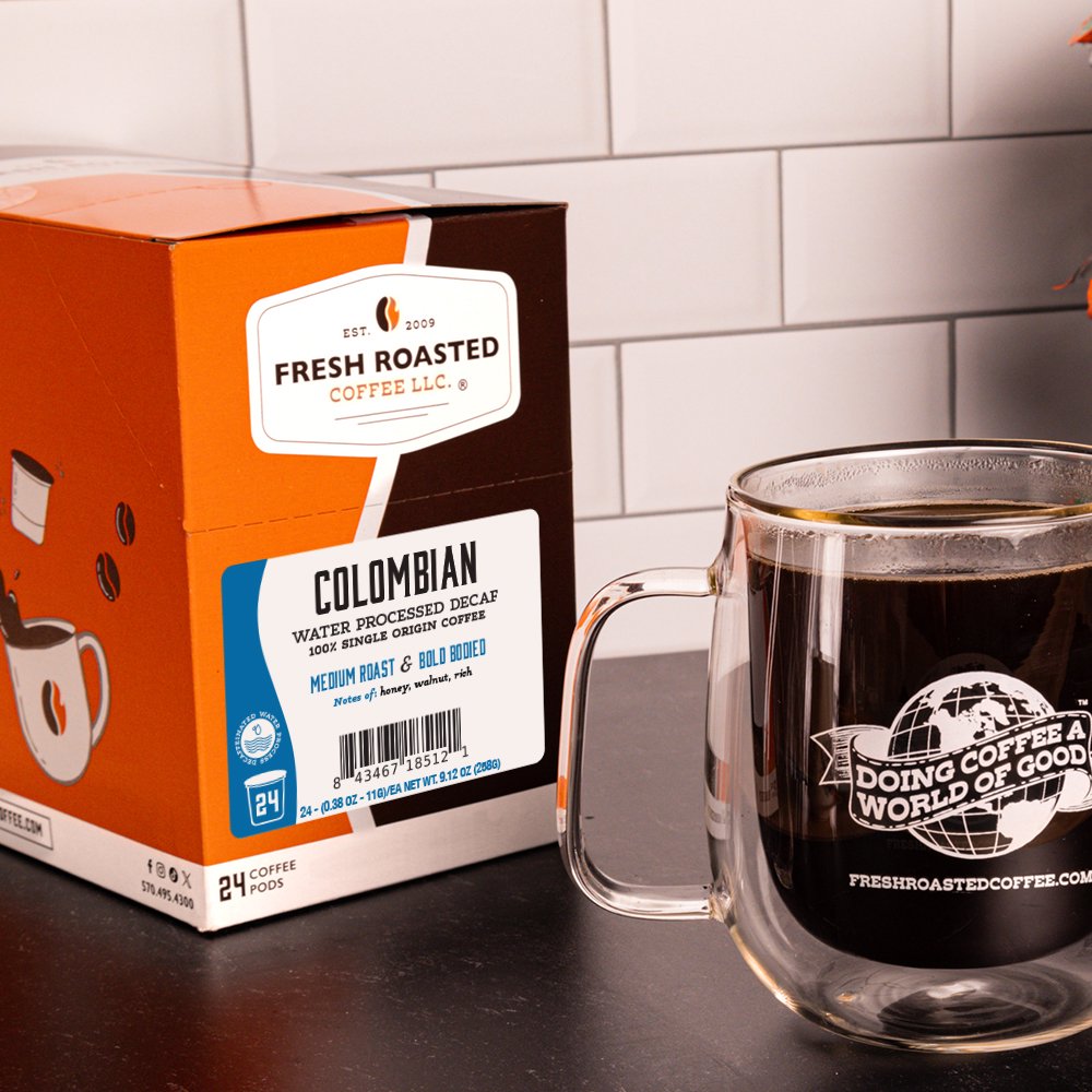 Colombian Water-Processed Decaf - Classic Coffee Pods