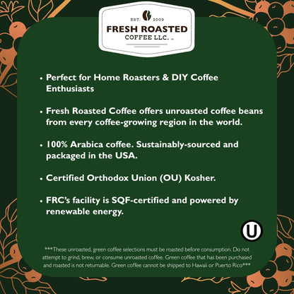 Decaf Colombian - Unroasted Coffee