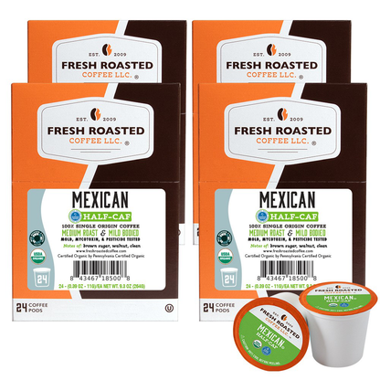 Organic Mexican Water-Processed Half Caf - Classic Coffee Pods