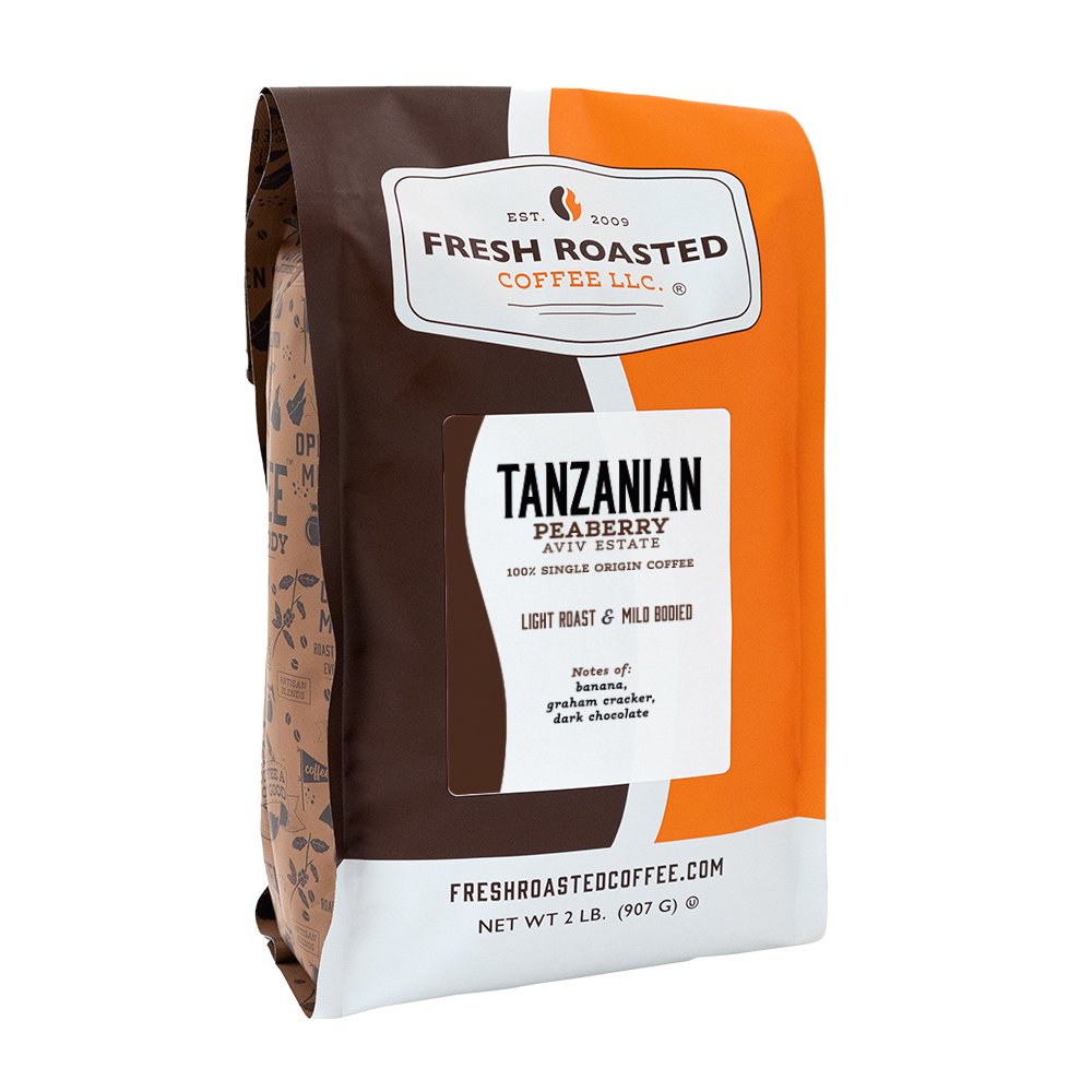 Tanzanian Peaberry Coffee - Aviv Estate - Roasted Coffee