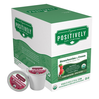 Organic Strawberries and Cream - Classic Tea Pods