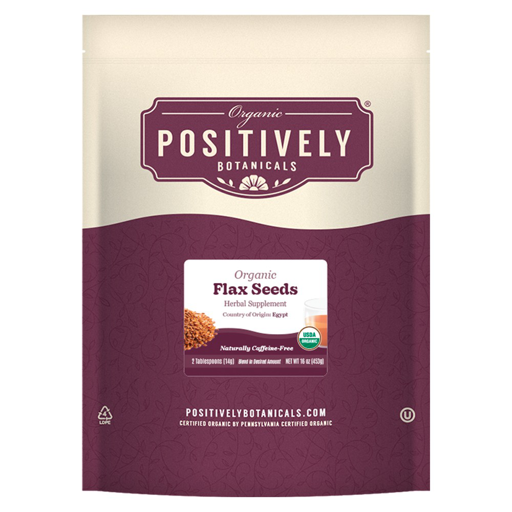Organic Flax Seeds - Loose Leaf Botanical