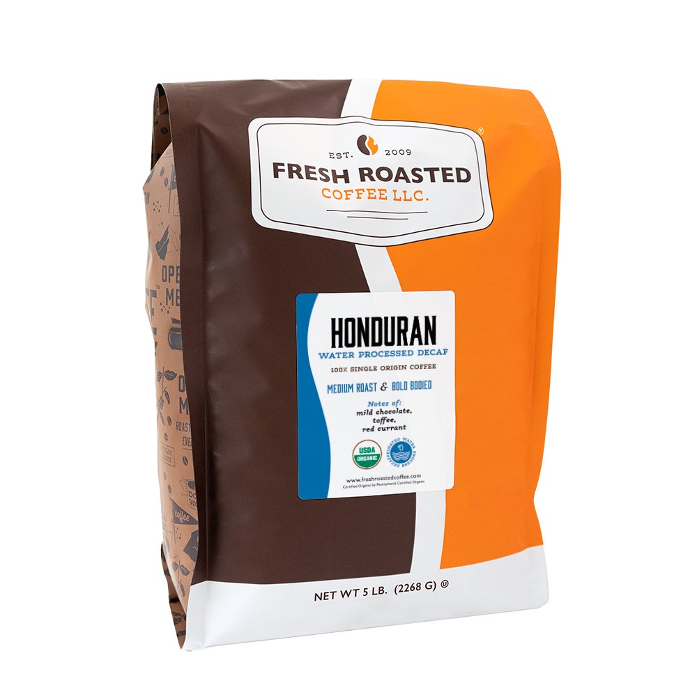 Organic Honduran Water-Processed Decaf - Roasted Coffee