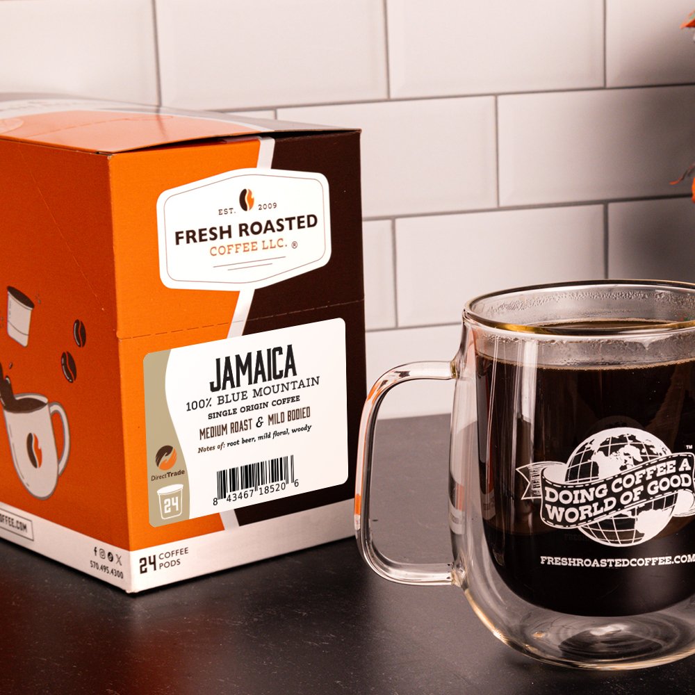 100% Jamaica Blue Mountain - Classic Coffee Pods