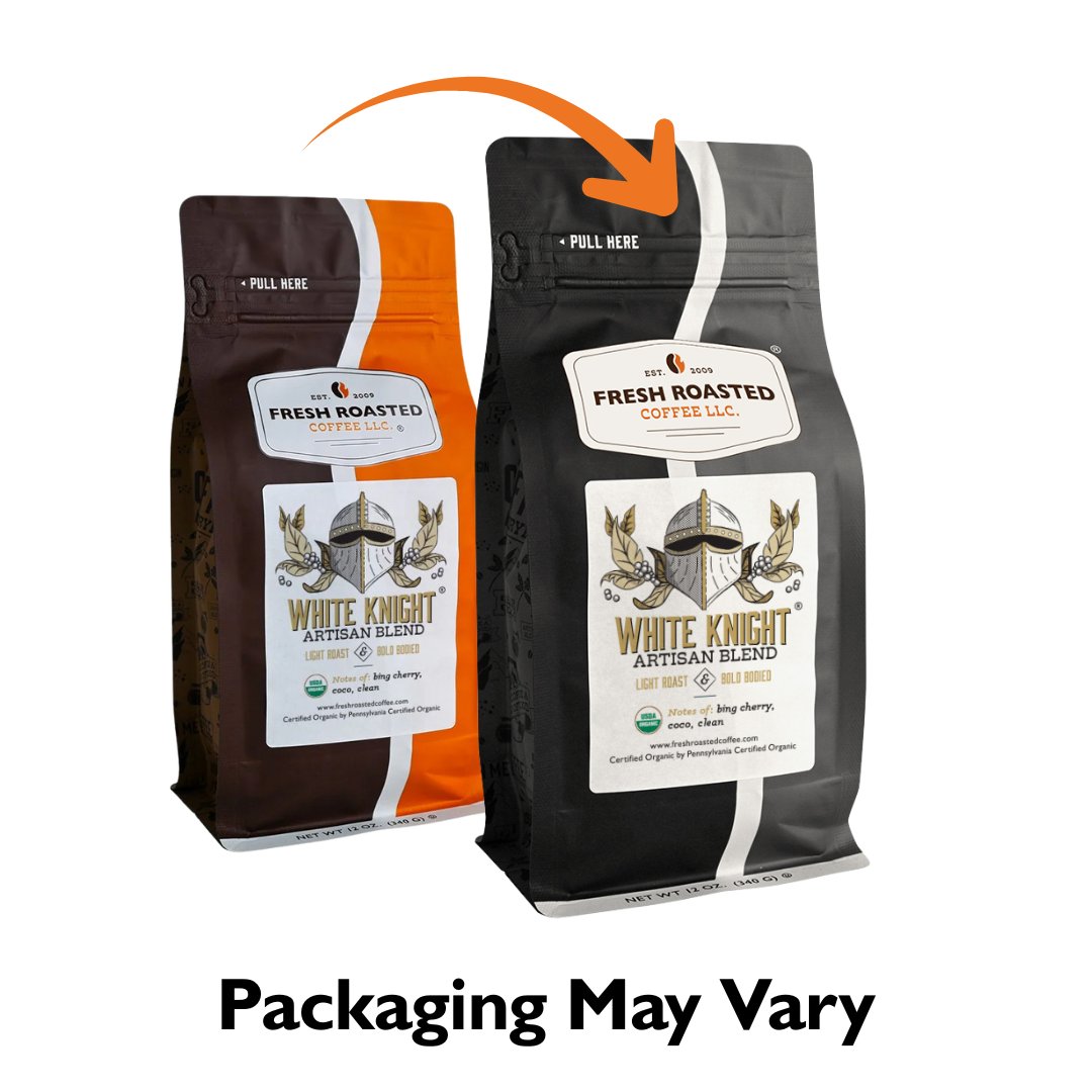 Organic White Knight - Roasted Coffee