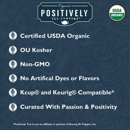 Organic Positively Tea Fruity Flavored Favorites - Classic Tea Pods