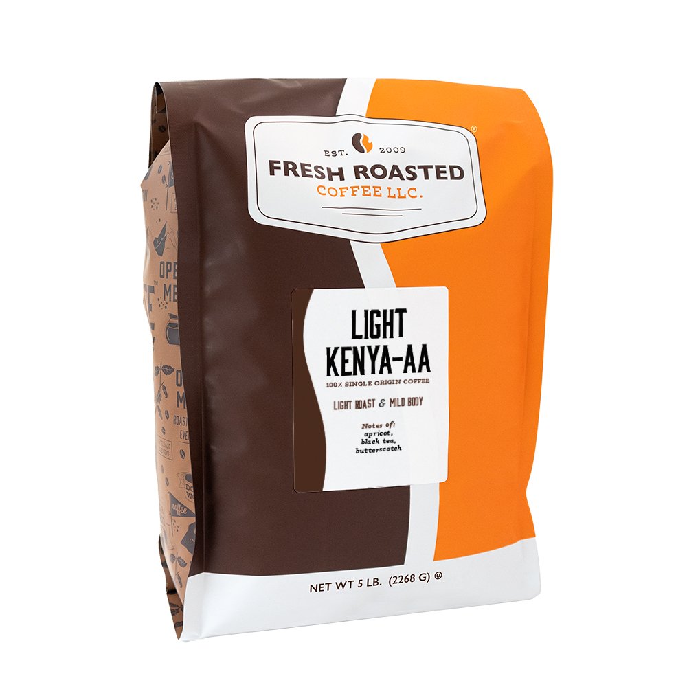 Light Kenya AA - Roasted Coffee