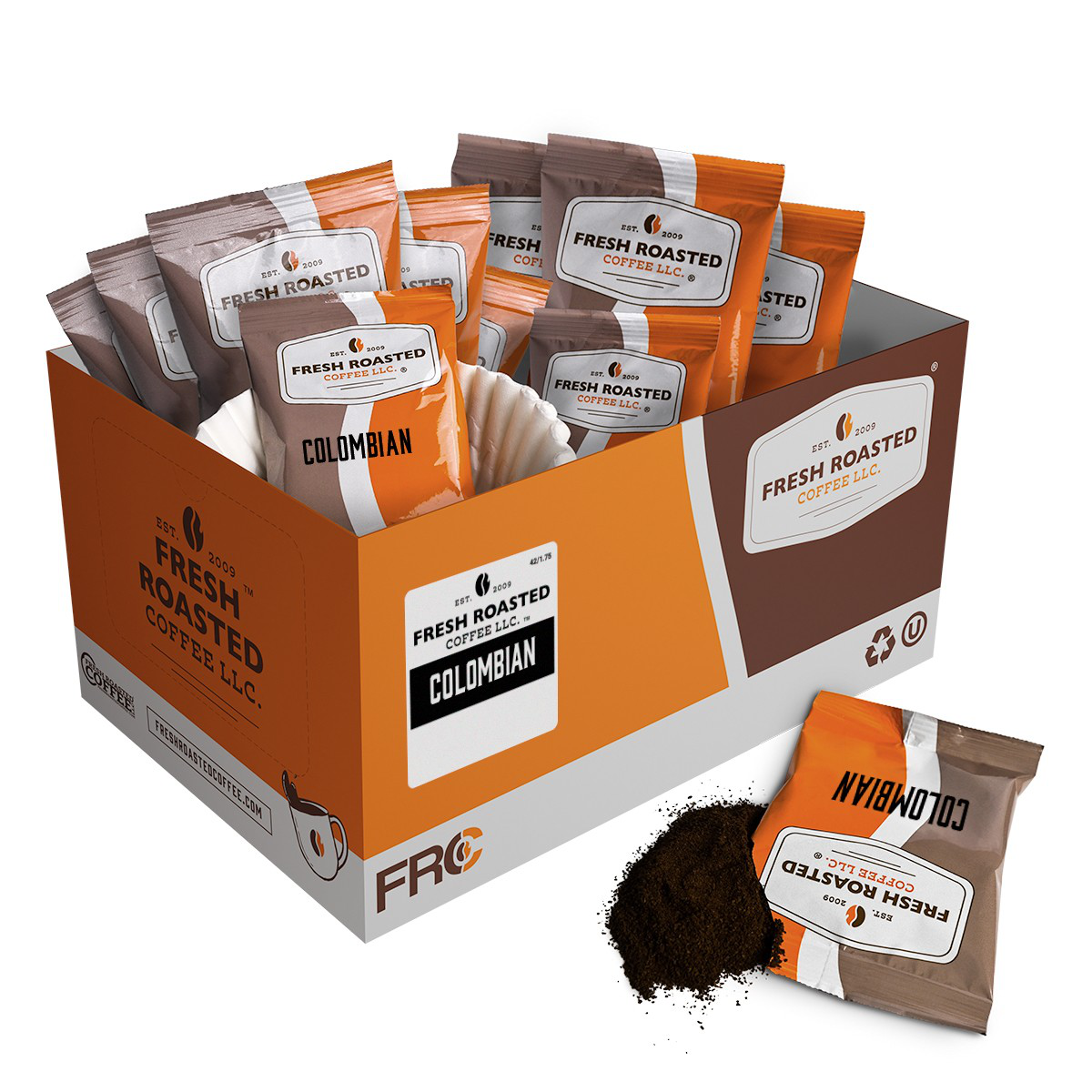 100% Colombian, 1.75 oz - Coffee Portion Packs