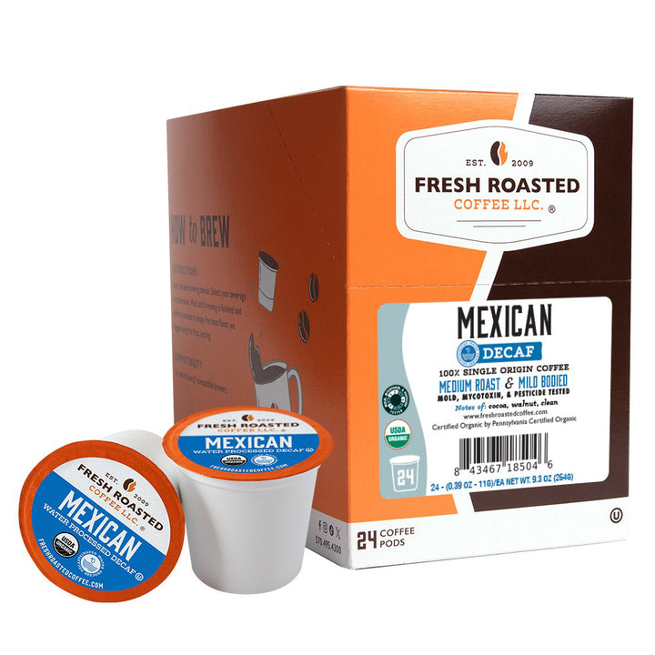 Organic Mexican Water-Processed Decaf - Classic Coffee Pods