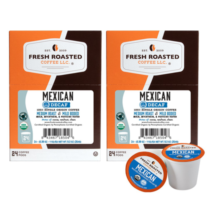 Organic Mexican Water-Processed Decaf - Classic Coffee Pods