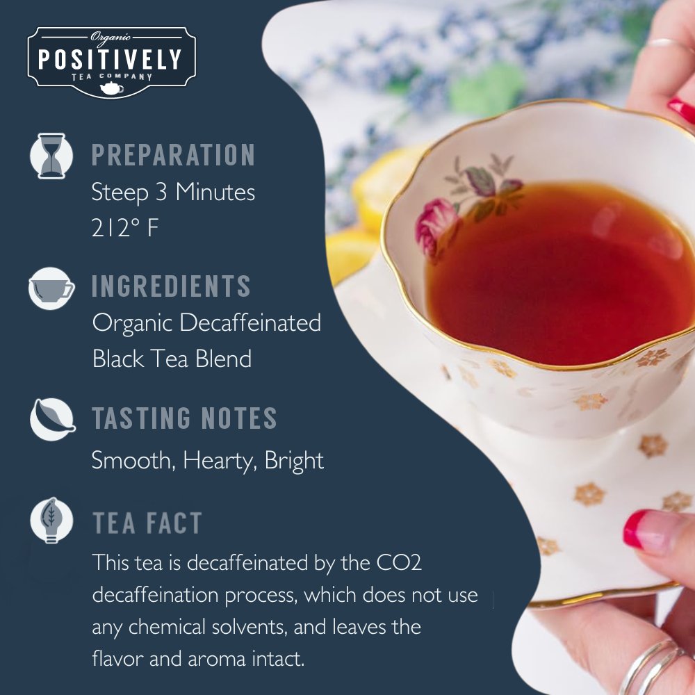 Organic Decaf English Breakfast - Loose Leaf Tea